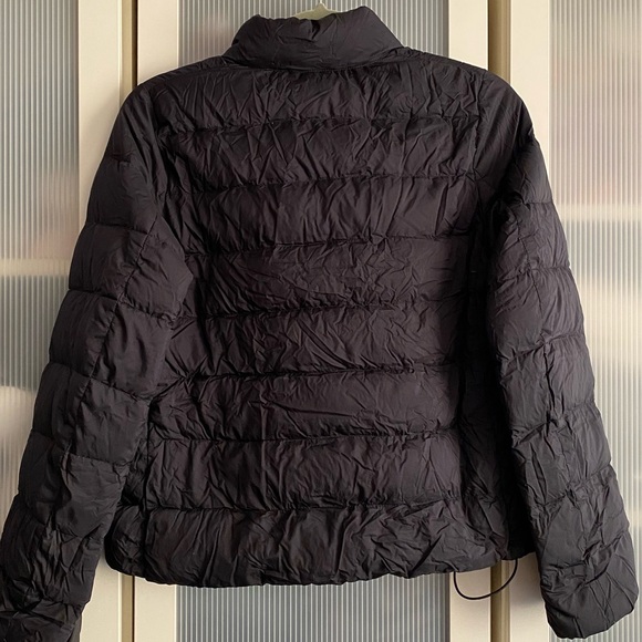 Uniglo Ultra Light Down Mock Neck Black Jacket Size S|P - Picture 5 of 13